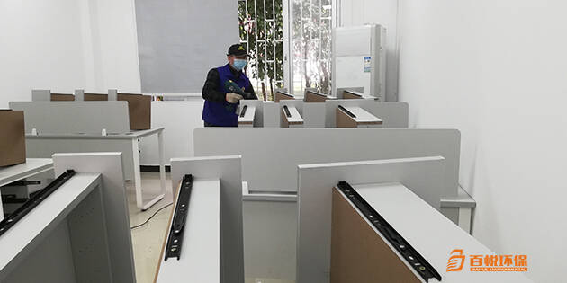 佛山新裝修辦公室除甲醛百悅環保佛山除甲醛公司